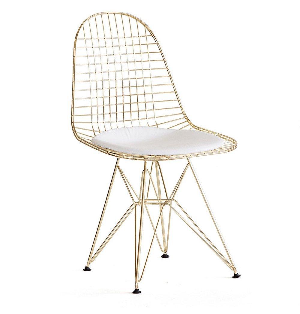 Gold Wire Chair Set of 2 NspiredGoods.