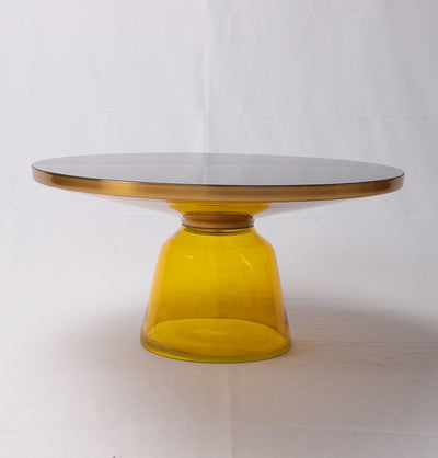 Karin Table Coffee Table - Gold & Yellow - GFURN